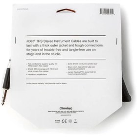 Resim AyrStore JIM Dunlop TRS Stereo Enstrüman Kablosu 20 Ayak | 6,1 m, 1/4 İnç Açılı Fiş (DCIST20R) 