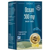 Resim Orzax Ocean 500 mg Balık Yağı 60 kapsül 