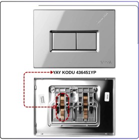 Resim 740-0680GR Kumanda Paneli Parlak Krom 