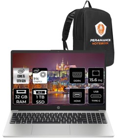 Resim HP 250 G10 Intel Core i5 1335U 32GB RAM 1TB SSD 15.6'' FHD FDOS 8A538EA & PER4 ÇANTA 