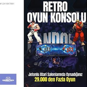 Resim 2025 RETRO ARCADE OYUN KONSOLU 29.000 OYUNLU - KONSOLTECH 