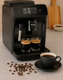Resim Philips Dokunmatik ekran-Klasik süt köpürtücülü 2000 Serisi Tam Otomatik Espresso Makinesi 