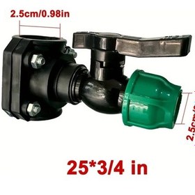Resim Willowhaven Ağır Hizmet 3/4 İnç Hızlı Bağlantı Vana Bal Vana Dıy Bahçe Havuz 