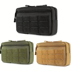 Resim Yeni Lazer Tıbbi Çanta, Açık Hava Sporları, EDC, EMT için Çok Fonksiyonlu Kamuflaj Bel Çantası, Molle Bağlantı Depolama Torbası ile 