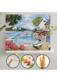 Resim Sayılarla Boyama Tuval Seti 40X50 Cm - Kasaba 