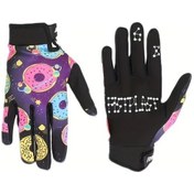 Resim Techbloom Fistplast Racing Kirli Bisiklet Eldivenleri Mor M Nefes Alabilir Dokunmatik Ekran Mtb Bmx Atv Dh Spor Eldivenleri 