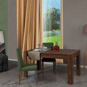 Resim Pasific Home Bois Açılır Yemek Masası, Ceviz 