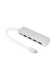Resim Digitus 4 Port USB 3.0 Hub 4 x USB 3.0 USB-A Dişi Konnektör (USB Çevre Ürünü) 1 x USB Tip C Pd (Power Delivery) Port 1 x USB Tip C 