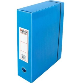 Resim Plastik Lastikli Proje Arşiv Kutusu Battal Geniş 29 X 36 X 15 Mavi 