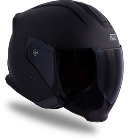 Resim Origine Palio 2.0 Mat Siyah Güneş Vizörlü Açık Kask 