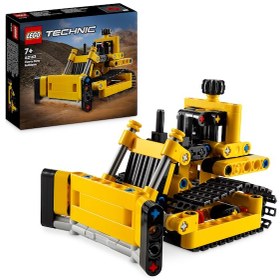 Resim LEGO® Technic Ağır İş Buldozeri 42163 7+ İnşaat Aracı İçeren Yaratıcı Oyuncak Yapım Seti - 195 Parça 