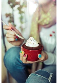 Resim Emile Henry Fırın Kabı Ramekin No.9 Tekli Kırmızı 