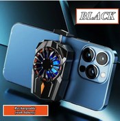 Resim ROGGER Telefon Soğutucu Fan Cep Telefonu Radyatör Soğutucu Oyun Hızlandırıcı 