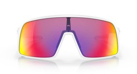 Resim Oakley Sutro Bisiklet Güneş Gözlüğü Matte White Prizm Road 