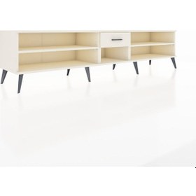 Resim Hyperion Tv Ünitesi 2 Raflı Tek Çekmeceli 220x44x51 Aytaşı-aytaşı Aytası/aytası - Aytası 