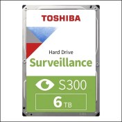 Resim Toshıba S300, HDWT860UZSVA, 3.5", 6tb, 256MB 5400 Rpm, 7/24 Güvenlik HDD 