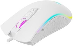 Resim Havit Gamenote MS1034 RGB Gaming Makrolu Programlanabilir Oyuncu Mouse - Beyaz 
