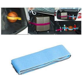 Resim Homyl Rv Suv Için Araba Gövde İstifleme Organizatör Mavi-20cm 