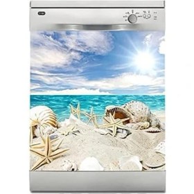 Resim Makinesi Sticker Kaplama Beyaz Eşya Kaplama Seashells 