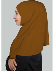 Resim Altobeh İkili Set Pratik Eşarp Hazır Türban Ve Hijab Tesettür Bonesi Taba 
