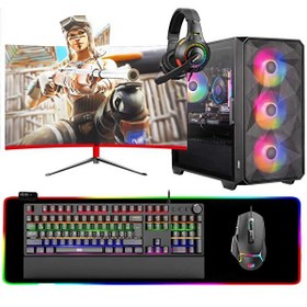 Resim Dragos DRx6832 i5 11400F 23.6" 16 GB RAM 512 GB NVMe RTX3050 Curved FreeDOS Masaüstü Oyun Bilgisayarı 