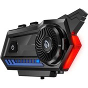 Resim dreamingo Bt57 Motosiklet Kask Kulaklık Intercom Işıklı Motorsiklet Interkom 