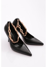 Resim Dgn 4535 Kadin Topuklu Ayakkabi 4535-2446-R1534 Siyah 