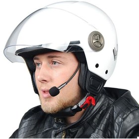 Resim MOTOANL Motosiklet İntercom Cep Telefonların Pratik Bağlantı Unıversal Usb Şarjlı Motor İntercom 
