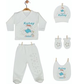 Resim Pia Baby Gl 1926-07 Isme Özel Battaniye Zıbın Set 