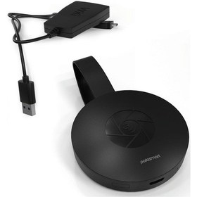 Resim Polosmart PSH09 Kablosuz HDMI Ses ve Görüntü Aktarıcı Siyah 