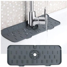 Resim Premium Kalite Evye Mutfak Lavabo Bataryası Musluk Altı Su Emici Matı Su Sızdırmaz Önleyici Mat Siya Diğer 