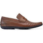 Resim Taba Yazlık Loafer Erkek Ayakkabı -32053- Taba 