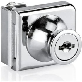 Resim Canex Cam Kilidi Tekli Kare Tip 10 Adet Gri 