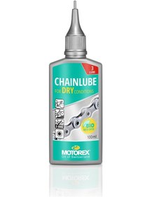 Resim Motorex Dry Power Kuru Ortam 3Lube Zincir Yağı 100 ML Siyah 