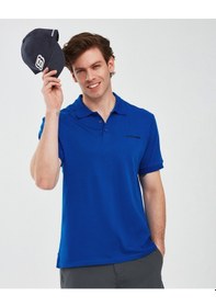 Resim Skechers Polo Shirt M Short Sleeve Erkek Mavi Polo Yaka Tshirt S211800-403 