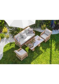 Resim Dora Oturma Grubu Cappuccino 