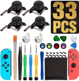 Resim Sunshine022 Nintendo Switch 33pcs Tamir Seti Konsol Ve Kumanda Tamir Aletleri Çantası 