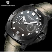 Resim Pagani Design Pd-1767 Erkek Su Geçirmez Otomatik Mekanik Saat Safir Kristal Cam 2 Yıl Garanti Gri 
