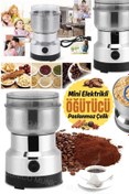 Resim Munico Ev Tipi Elektrikli Kahve ve Baharat Öğütücüsü Pratik ve Güçlü Paslanmaz Çelik Elektrikli Kuru Tahıl 