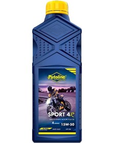 Resim Putoline Sport 4r 15w/50 Motosiklet Yağı 1 Lt. 