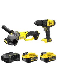 Resim Stanley SFMCG400B + SCD700B-TR +SFM V20 4.0 AH Akü + SFM V20 4A ŞA 