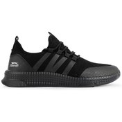 Resim Slazenger Tuesday I Erkek Sneaker Ayakkabı Siyah / Siyah 