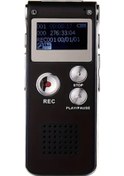 Resim Globalbloom Black 1 Adet Çok Fonksiyonlu Şarj Edilebilir 8gb Hafızalı 650 Saat Ses Kayıt Cihazı Mp3 Çalar Toplantı Ders Çalışma 