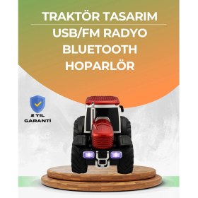 Resim Taşınabilir Nostaljik Araç Tasarımlı Bluetooth Hoparlör 