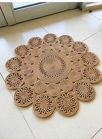 Resim Mavaux Trikot Papatya Model Kilim Paspas Natural Bej 