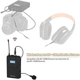 Resim BOYA TX8 Pro Kablosuz Mikrofon Vericisi 