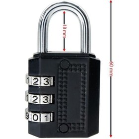 Resim Şifreli Asma Kilit 38mm Ymk-1338 