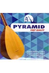 Resim Hype Store Pyramid Premium Kalite Uzun Sap Saz Teli 0.20 mm 