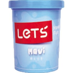 Resim Lets Oyun Hamuru Tek Renk 150 GR Mavi L8340-3 