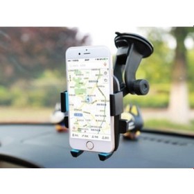 Resim Araç İçi Cam Ve Torpido Vantuzlu Telefon Tutucu Çok Renkli 